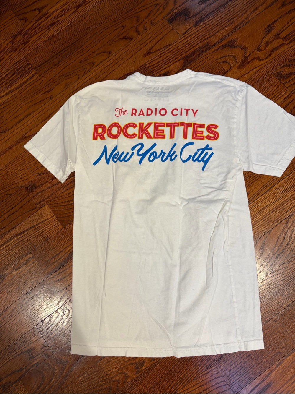 Radio City Rockettes New York City White Graphic Tee